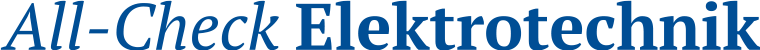 All-Check Elektrotechnik – Logo